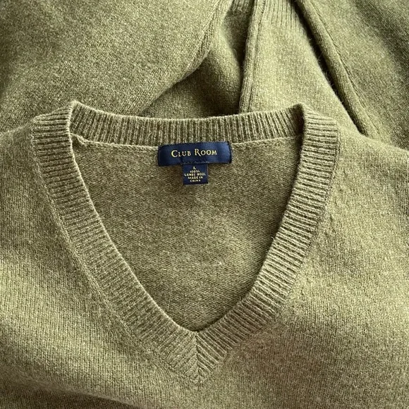 Club Room Lamb's Wool Men's Sweater Size Large - Picture 9 of 9
